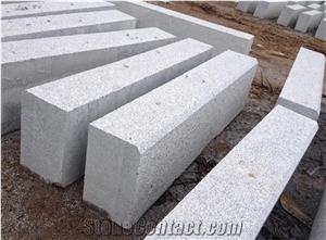 New G603 Grey Granite Bushhammered Kerbstone,Italy Market Lowest Price