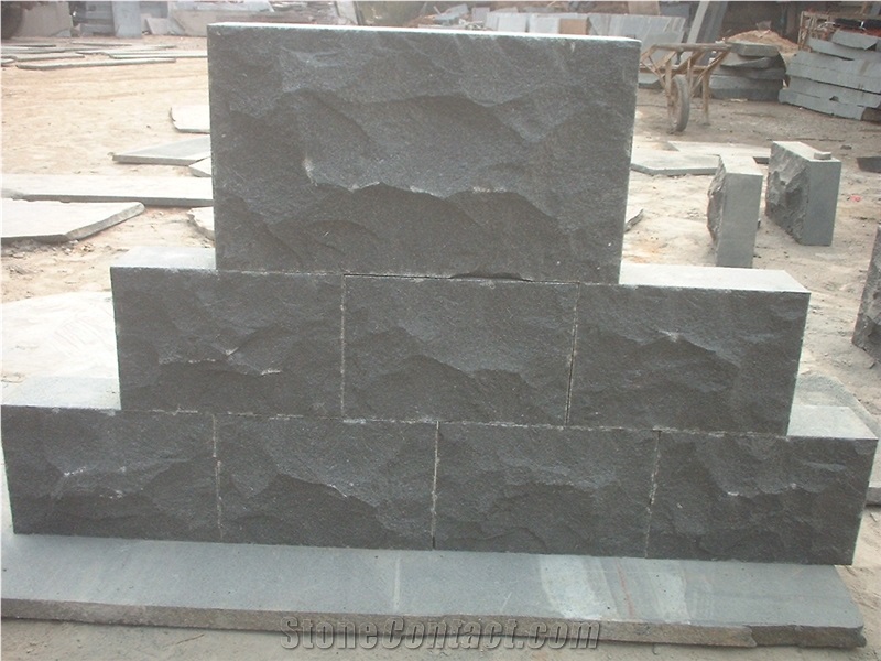 New G603 Light Granite Mushroomed Wall Stone Natural Quality