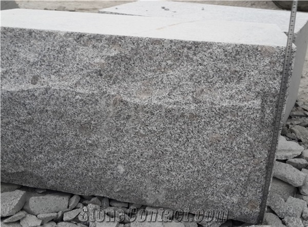 New G603 Light Granite Mushroomed Wall Stone