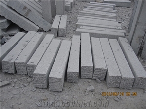 New G603 Light Grey Granite Kerb Stone Type