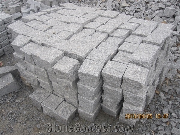 New G603 Natural Pavers 20x14x8 Cm, New G603 Granite Cube Stone & Pavers