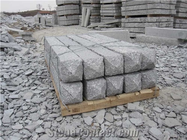 New G603 Pineappled Columns 20x20x150 cm with Cap
