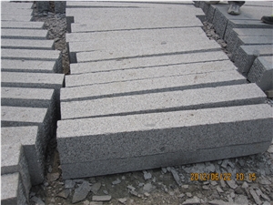 New G603 Silver Grey Kerbstones Curbs Boarders Flamed, Bushhammered