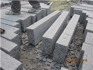 New G603 Silver Grey Kerbstones Curbs Boarders Flamed, Bushhammered