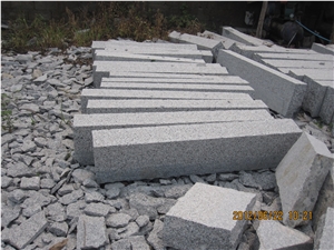 New G603 Silver Grey Kerbstones Curbs Boarders Flamed, Bushhammered