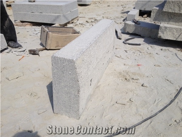 New G603 Type a Grey Granite Kerbs,Bush Hammered