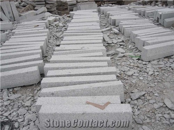 New G603 Type a Grey Granite Kerbs,Bush Hammered