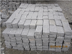 New G603 Very Rough Picked Paver, New G603granite Cube Stone & Pavers