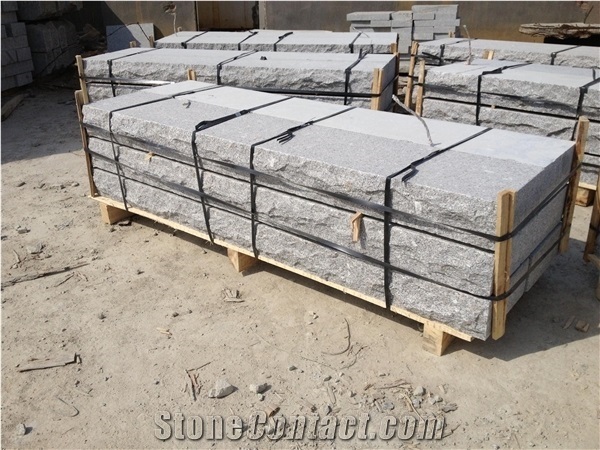 North Europe Block Steps, New G603 Grey Granite Steps