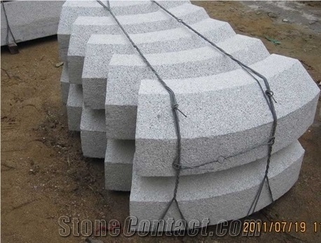 Special Kerbstones, New G603 Grey Granite Kerbstones