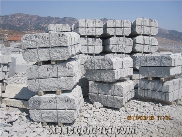 Sweden Kerbstone Rv-Stone, New G603 Grey Granite Kerbs