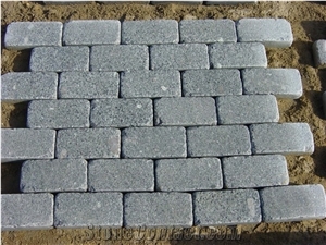 Tumbled New G603 Light Grey Granite Pavers