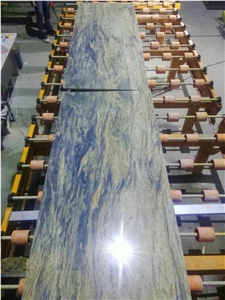 Azul Macauba Azul Bahia Blue Marble,Brazil Blue Marble Blue Slabs & Tiles