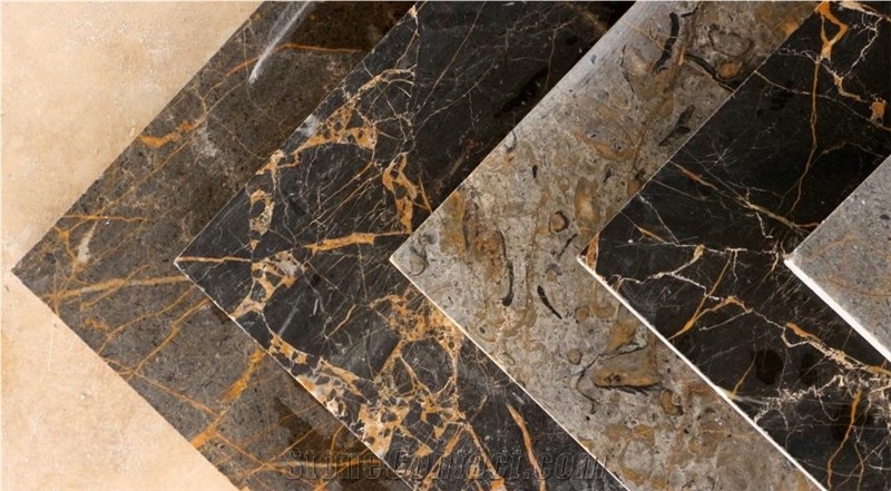 Golden Black Marble- Quarry2 Block
