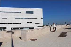 Estremadura Creme Limestone Facade,Beige Portugal Limestone Building & Walling