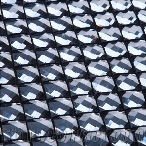 Pm413 Royal Blue Cobalt Glass Mosaic Diamond Mosaic Decorative Tile