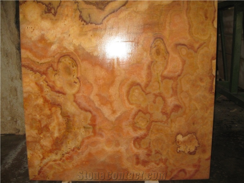 Iran Red Onyx Block