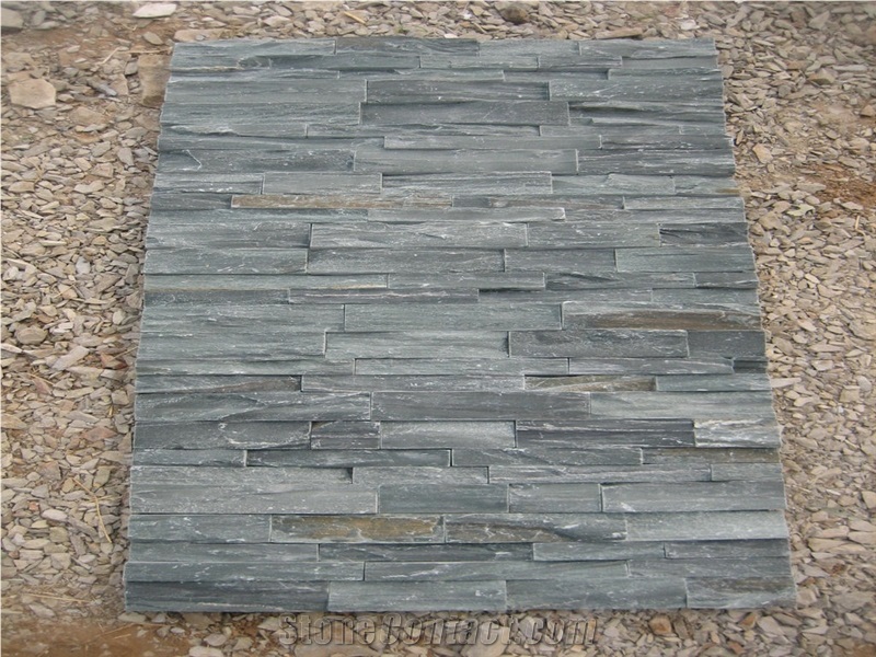Green Slate Panel Cultured Stone,Ledge Stone,Stacked Stone