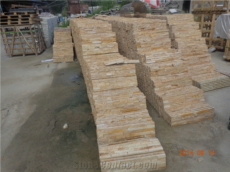 Green Slate Panel Cultured Stone,Ledge Stone,Stacked Stone