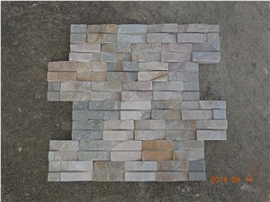 Green Slate Panel Cultured Stone,Ledge Stone,Stacked Stone