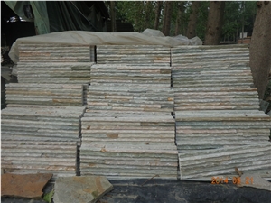 Green Slate Panel Cultured Stone,Ledge Stone,Stacked Stone