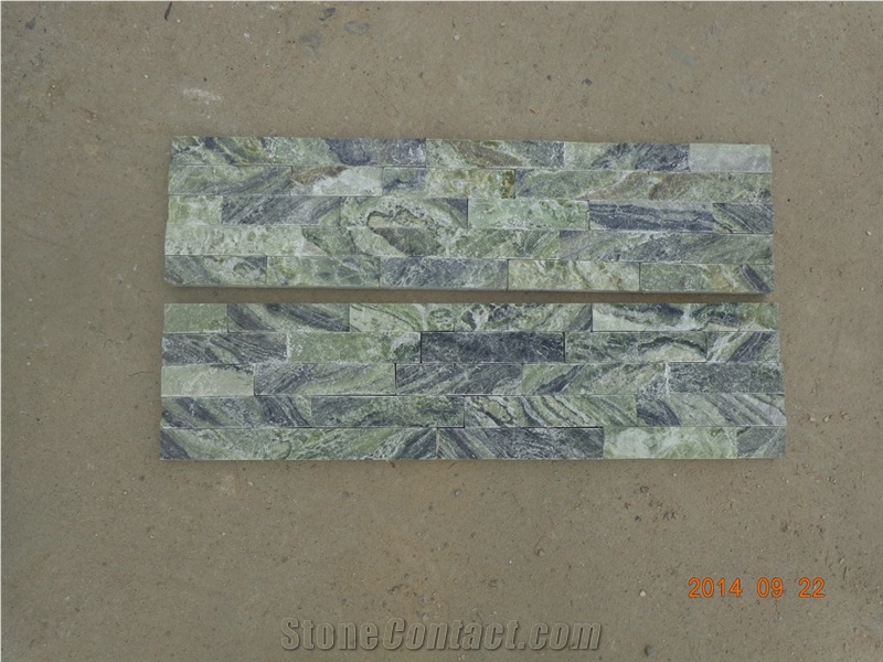 Green Stacked Stone Veneer,Cultured Stone