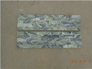 Green Stacked Stone Veneer