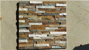 Green Stacked Stone Veneer