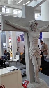 Grey Granite Figure Stone Carving, Grey Granite Monument & Tombstone