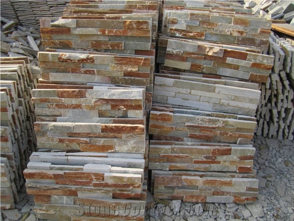 Hot Sale Rustic Slate Stone for Wall,Cultured Stone