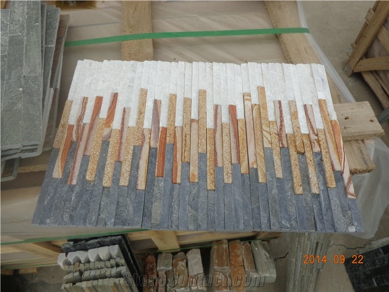 Natural Slate Stone for Outdoor and Indoor,Cultured Stone