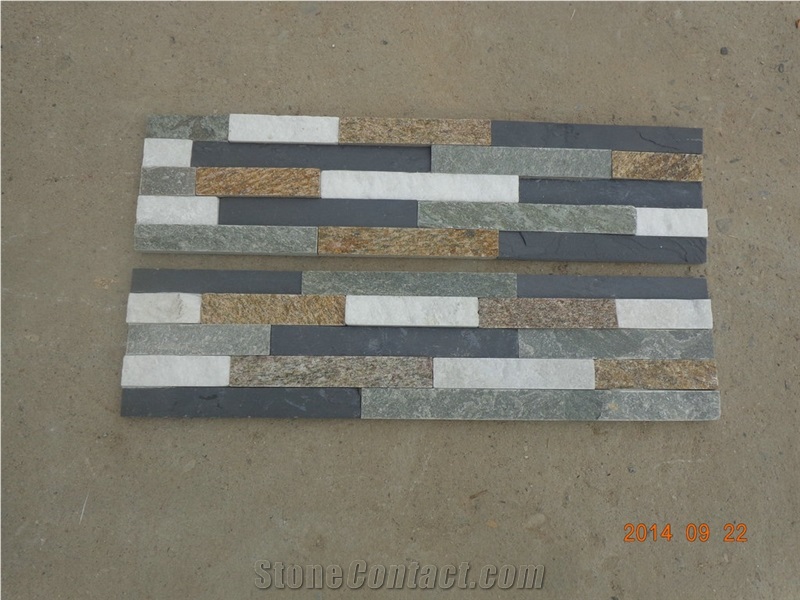Natural Slate Stone for Outdoor and Indoor,Cultured Stone