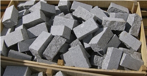 Azul Alpendurada Granite Coobles, Grey Portugal Granite Cube Stone & Paver