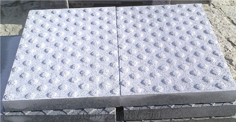Blind Paving Stone Granite, Grey Portugal Granite Cube Stone & Paver