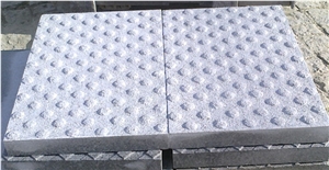 Blind Paving Stone Granite, Grey Portugal Granite Cube Stone & Paver