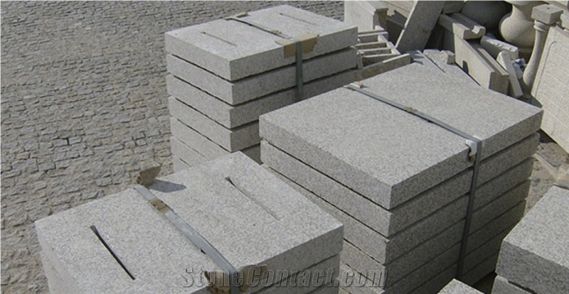 Blind Paving Stone Granite, Grey Portugal Granite Cube Stone & Paver