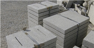 Blind Paving Stone Granite, Grey Portugal Granite Cube Stone & Paver