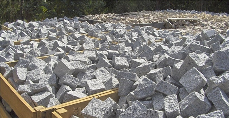 Faultage Dust Granite Cube Stone, Cobble Stone, Pavers