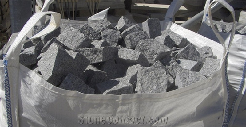 Faultage Dust Granite Cube Stone, Cobble Stone, Pavers