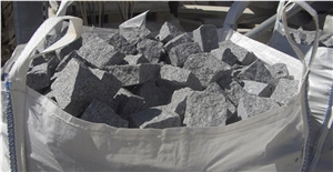 Faultage Dust Granite Cube Stone, Cobble Stone, Pavers