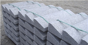 Faultage White Granite Kerbstone, Grey Portugal Granite Kerstone