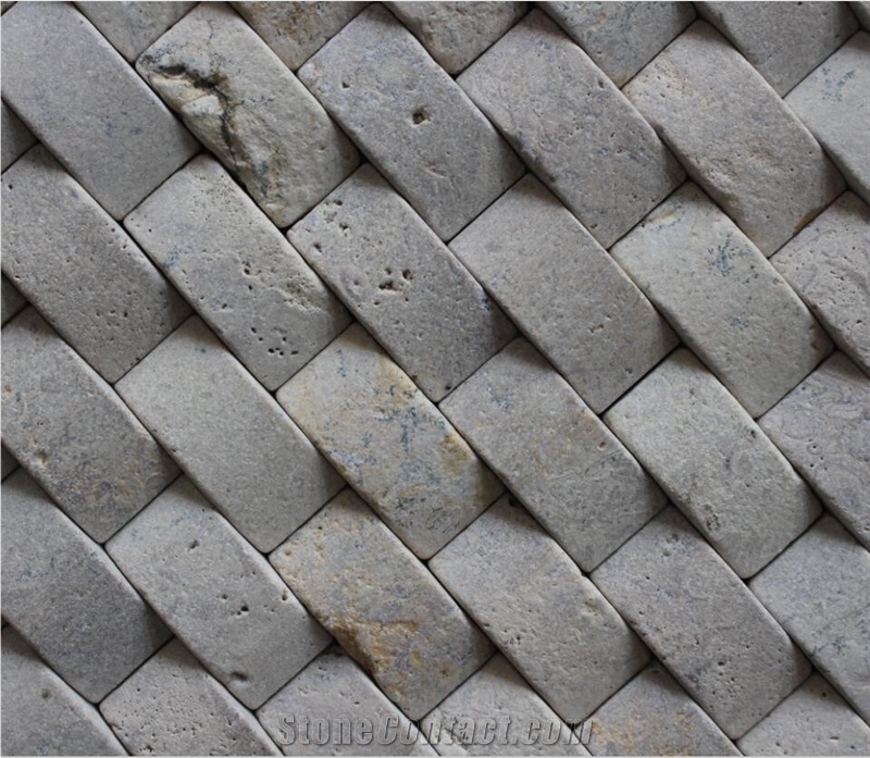 China Travertine Mosaic Manufacture A033s