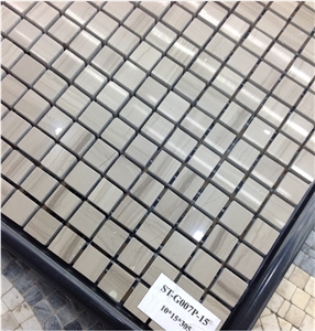 High Quality China Athens Grey Mosaic Manufacturer 10x15mm St-G007p-15