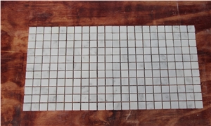 Oriental White Mosaic Supplier China Square White Nvot-W0075
