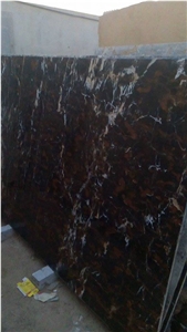 Black and Gold Marble Slabs