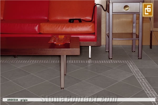 Ardesia Grigia - Cinza Ardosia Brazil Grey Slate Floor Tiles