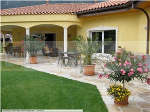 Giallo Imperiale Quartzite Patio Crazy Paver Giallo Imperiale Quartzite Patio Crazy Paver
