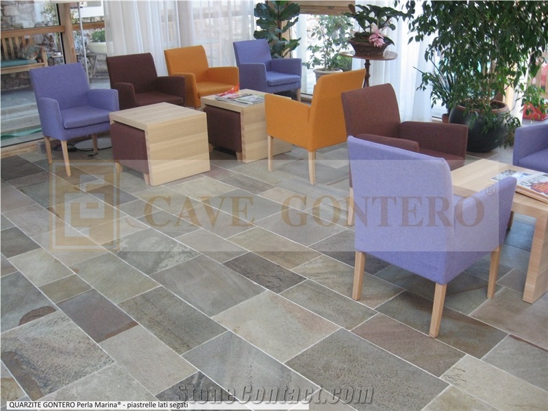 Perla Marina Quartzite Wall and Floor Tiles
