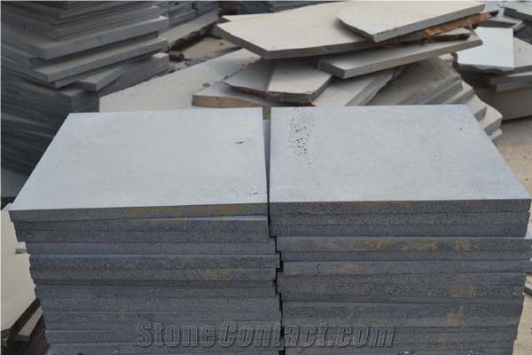 China Honed Bluestone Slabs&Tiles/Black Basalt/Kerbstone/Lava Stone Basaltina /Basalto /Inca Grey for Walling Flooring,Cladding