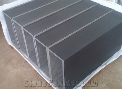 China Honed Bluestone Slabs&Tiles/Black Basalt/Kerbstone/Lava Stone Basaltina /Basalto /Inca Grey for Walling Flooring,Cladding